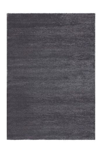 Tapis softtouch gris 160 x 230 cm 1