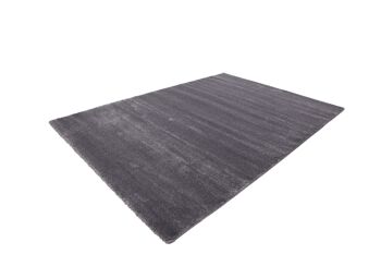 Tapis softtouch gris 160 x 230 cm 2