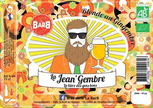 La Jean'Gembre 33cl