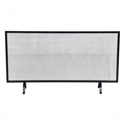 Large fire screen 1 shutter for fireplace and stove spark arrester 95*52 cm