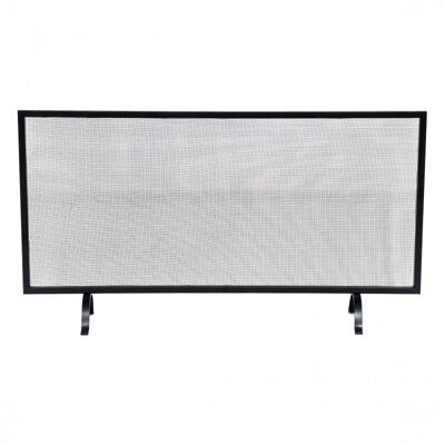 Schermo tagliafuoco grande 1 serranda per camino e parascintille stufa 95*52 cm