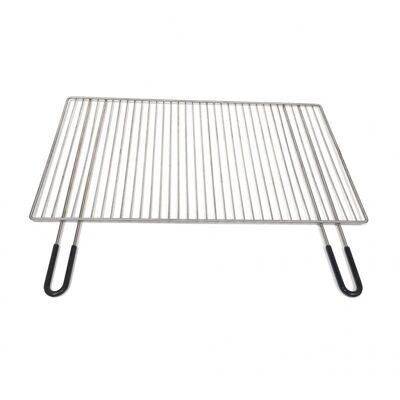 67x40 barbecue grill with anti-heat handle