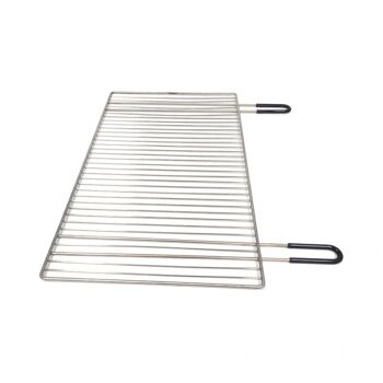 Grille barbecue 67x40 avec poignée anti chaleur 3