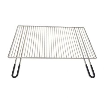 Grille barbecue 60x40 avec poignée anti-chaleur 4