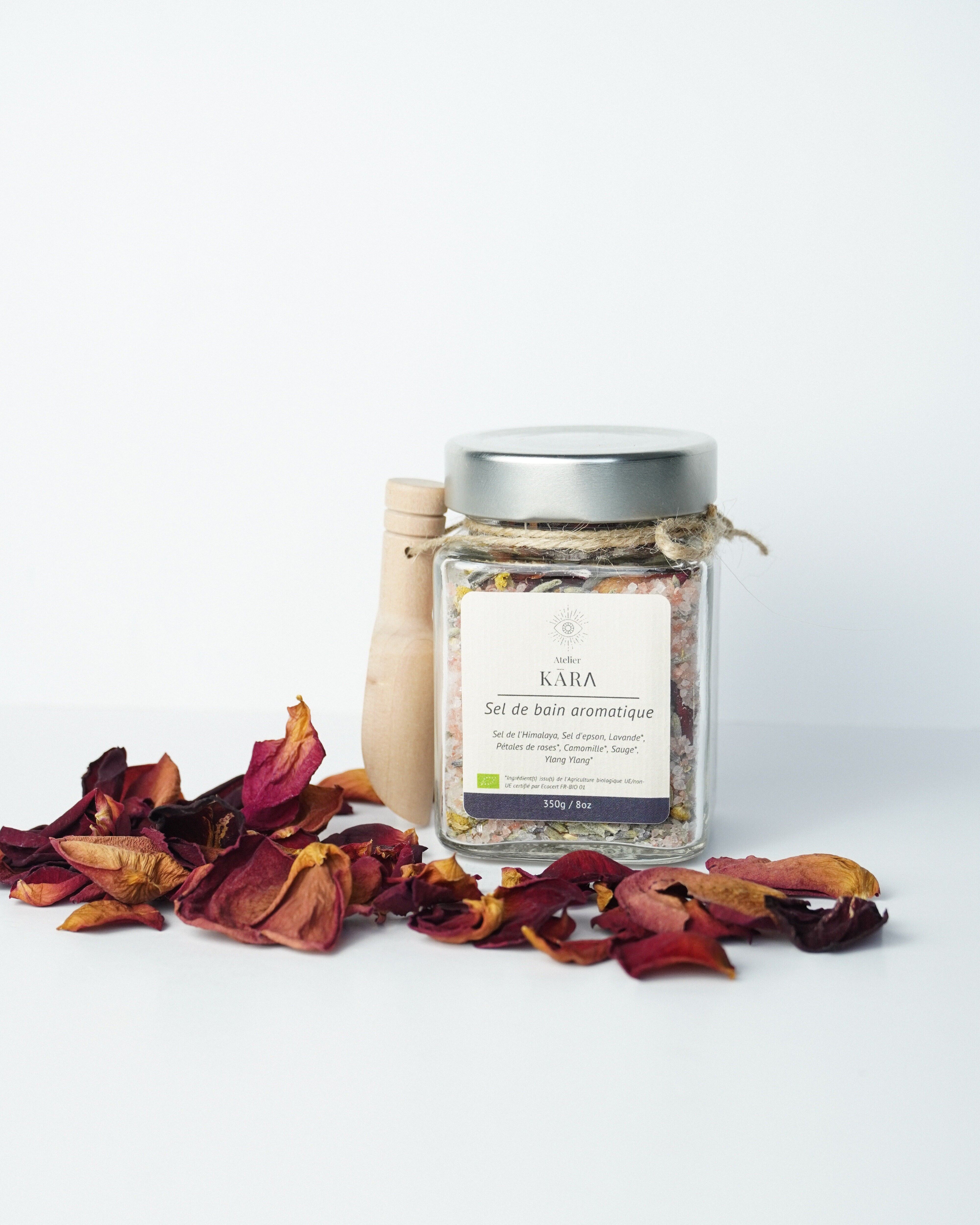 Aromatisches Badesalz