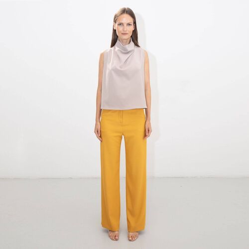 Yellow Tuxedo Trousers