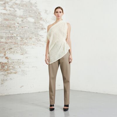 SATIN SAMURAI TROUSERS