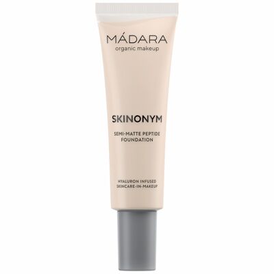 SKINONYM Semi-Matte Peptide Foundation, #10 PORCELAIN, 30ml