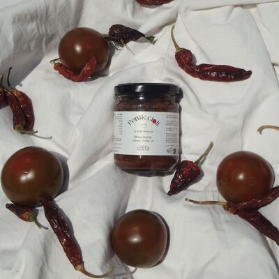 Brushetta-Aperitif-Aufstrich – Getrocknete Tomaten und Paprika