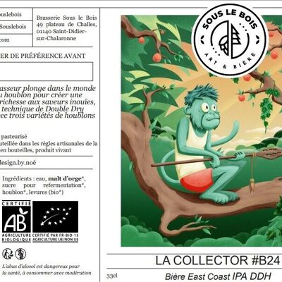 Birra effimera "La Collector" in 33cl