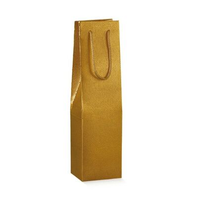 Wine Bag for 1 Bottle - GOLD