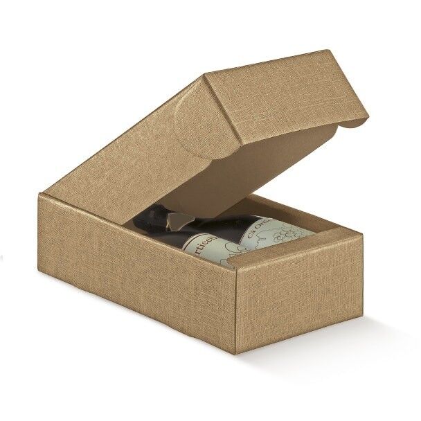 Wine Box for 2 Bottles - BEIGE