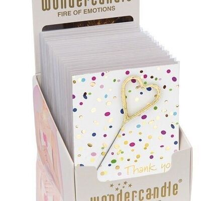 Assortiment de confettis Mini Wondercard