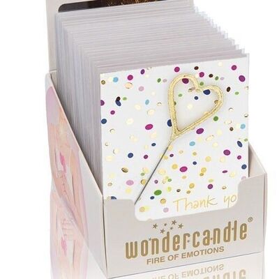Assortiment de confettis Mini Wondercard
