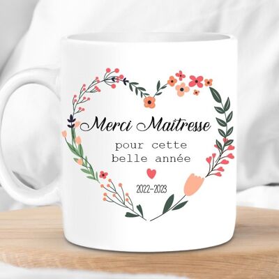 Mug Thank you mistress year 2022-2023