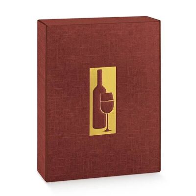 Estuche de Vino para 2 Botellas - BURDEOS