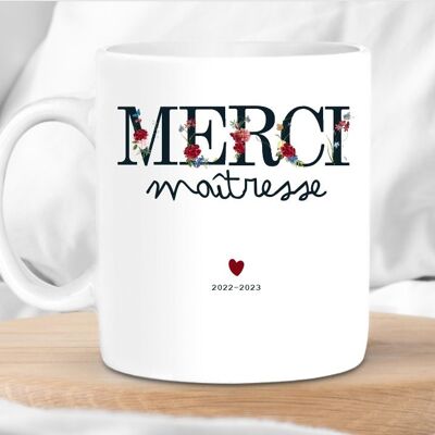 Mug Merci maîtresse