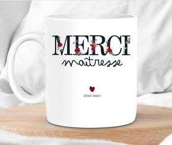 Mug Merci maîtresse 1