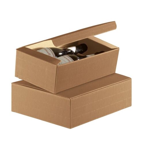 Wine Gift Box for 2 Bottles - KRFAT BROWN