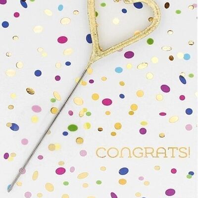 Felicitaciones Confetti Mini Wonder Card