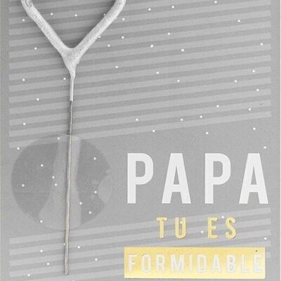 Papa fallo formidabile Famille Mini Wondercard