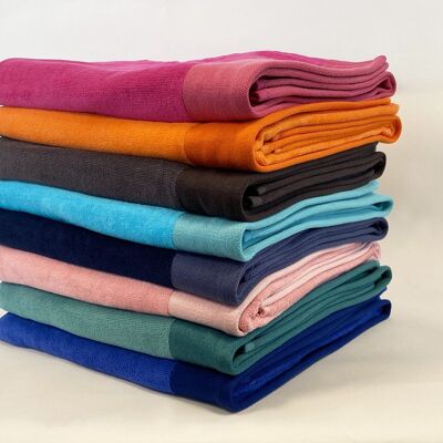 Shady plain Velor terry towel