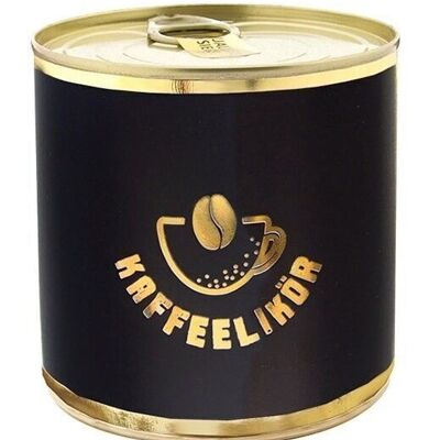 Cancake coffee liqueur cake in a can