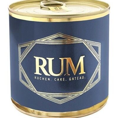 Cancake rum cakes in a can