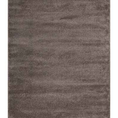 Teppich Softtouch light brown 80 x 150 cm