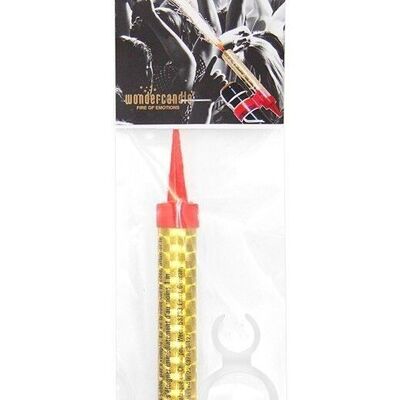 Traumstern gold mit Flaschenclip