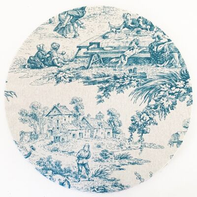 UNDERPLATE TOILE DE JOUY COLLECTION cod.