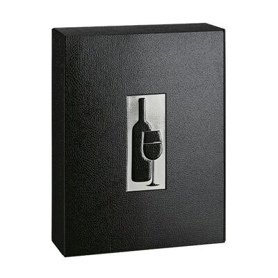 Estuche de Vino para 3 Botellas - NEGRO