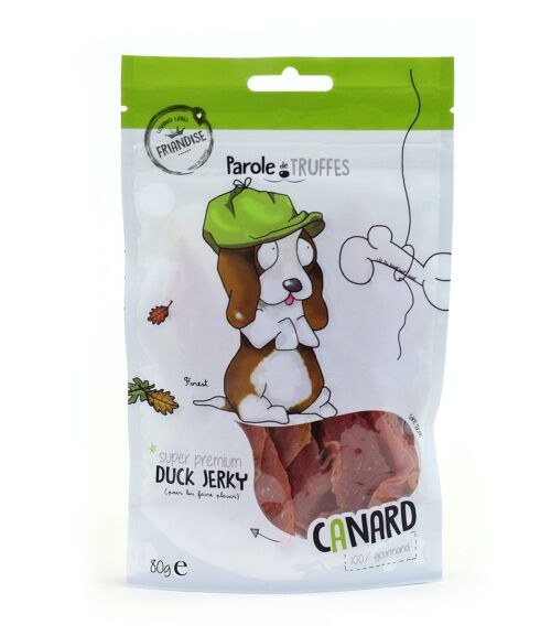 Friandises Duck Jerky - Lamelles de canard