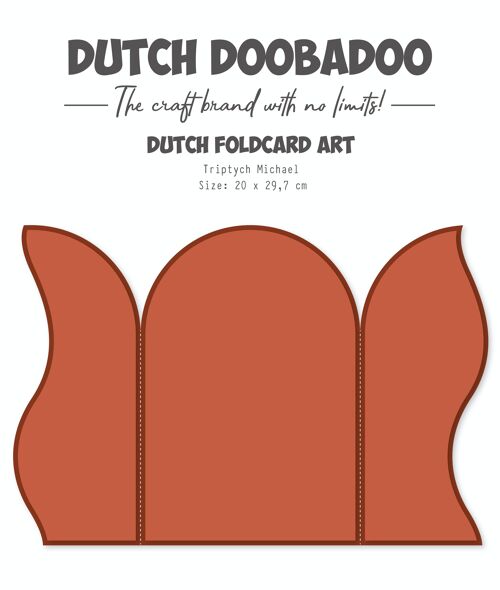 DDBD Foldcard Art Triptych Michael A4