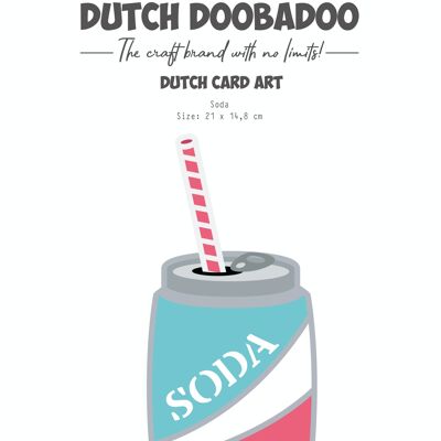 Tarjeta DDBD Art Soda A5