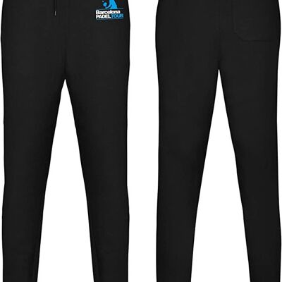 Pantalon long avec ourlets ajustés - pour homme - Barcelona Padel Tour - Tissu confortable et respirant avec imprimé spécial Padel