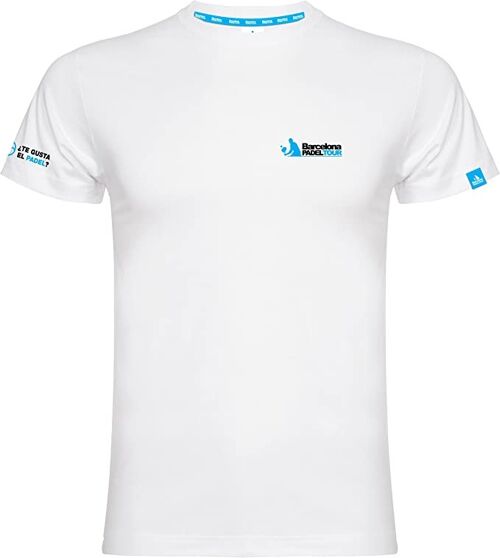 Barcelona Padel Tour - Camiseta Técnica de Manga Corta Te Gusta el