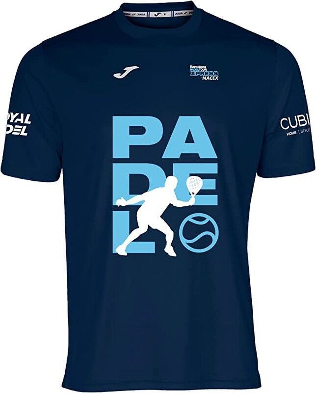 Buy wholesale Barcelona Padel Emoji Technical Short Sleeve Tshirt