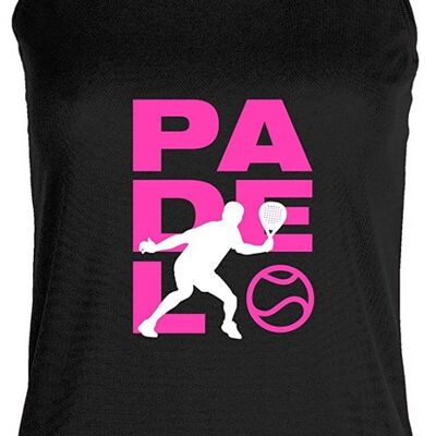 Camiseta de Tirantes Técnica | para Mujer | Barcelona Padel Tour | Ropa Deportiva de Pádel Para Hombres y Mujeres | De Tacto Suave y Secado Rápido