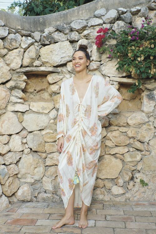 Vestido Kaftan naranja