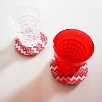 DESSOUS DE VERRE COLLECTION IKAT cod.2 1