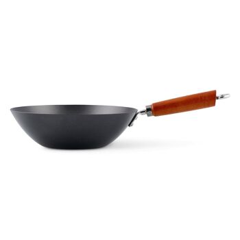 KEN HOM CLASSIC WOK 27CM CS SANS BÂTON AVEC MANCHE 2