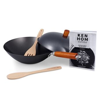 KEN HOM CLASSIC SET 5PCS WOK 31CM CS SANS BÂTON 1