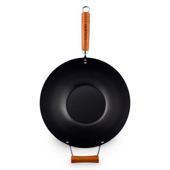 KEN HOM CLASSIC WOK 35CM CS SANS BÂTON AVEC MANCHE 1