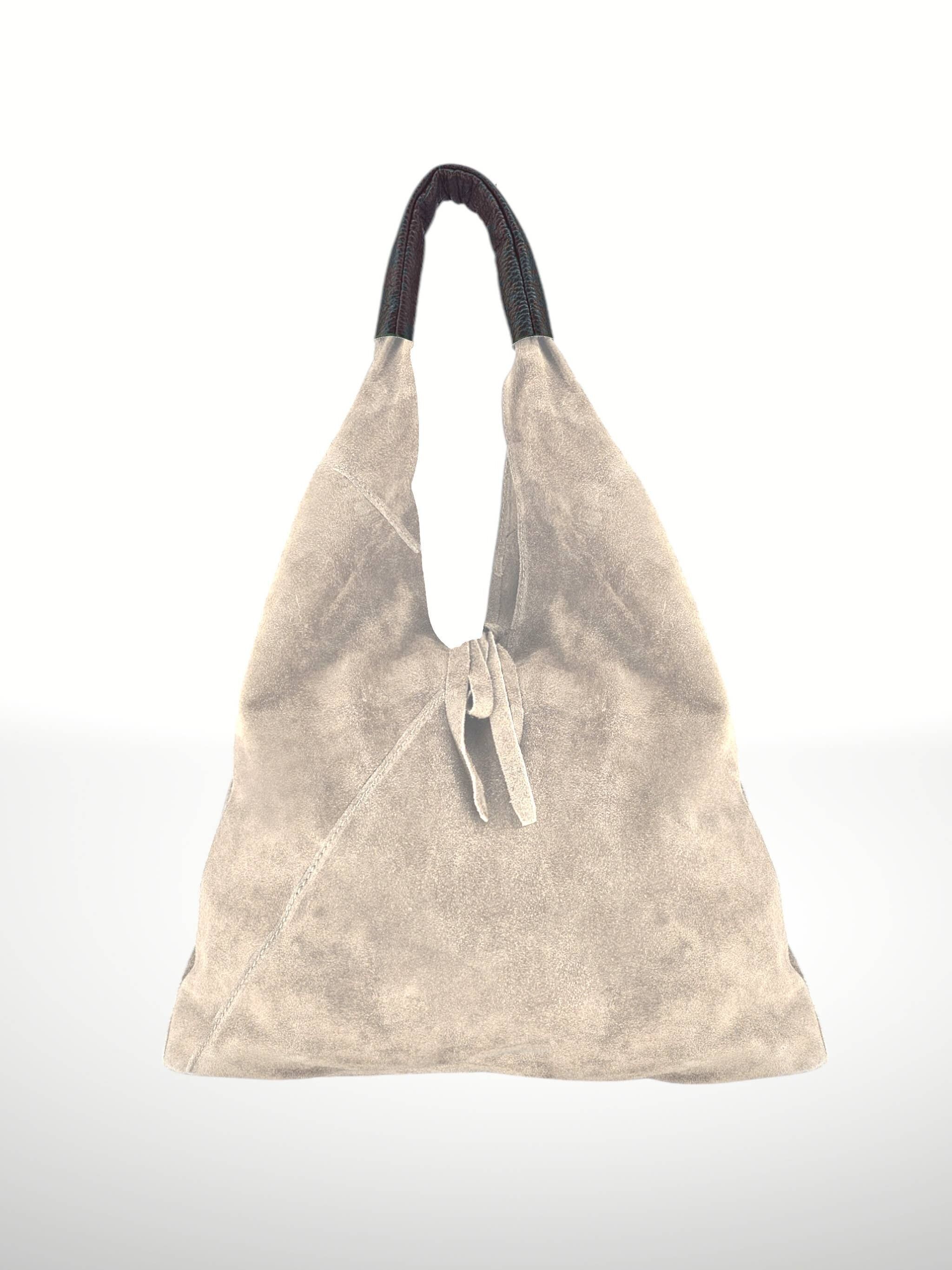 Borsa in pelle scamosciata Dema ²⁵