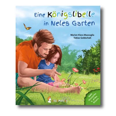 Eine Königslibelle in Neles Garten