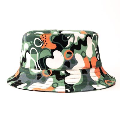 Cappello da pescatore - Verde militare