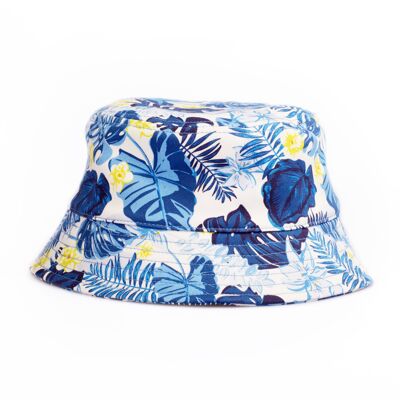 Bucket Hat - Blue Jungle