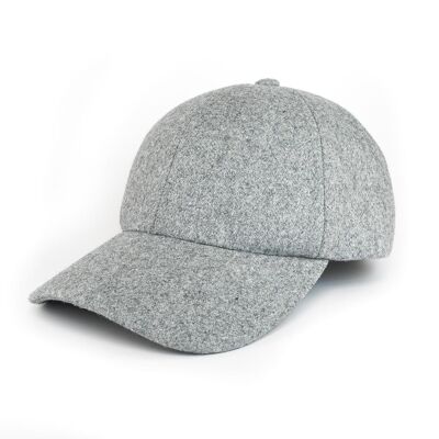 Cap - Light Gray Wool
