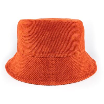 Bucket Hat - Ziegelroter Cord